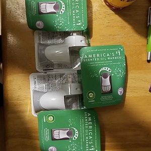 lot of Air Wick scented oil warmer